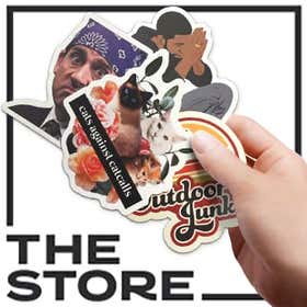 Buy Stickers at The Store